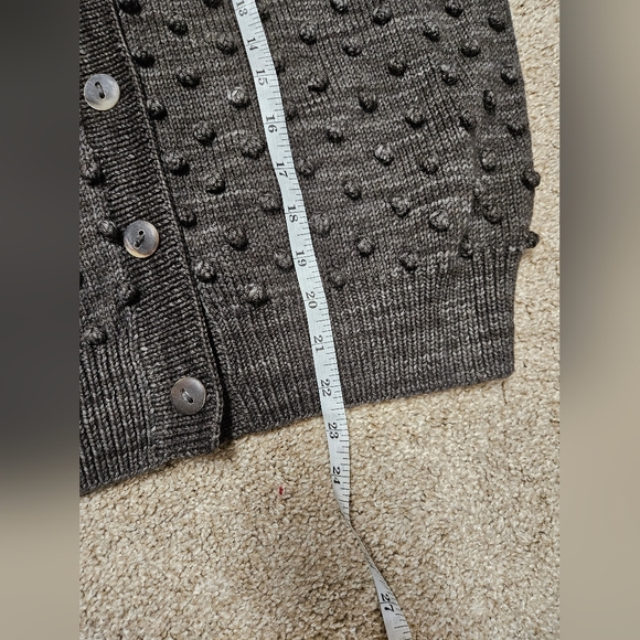 NWOT Misha And Puff Bark Popcorn Polo Cardigan - Picture 5 of 5
